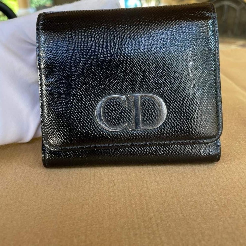 ⚫️Dior Trifold Black Tri-fold Wallet⚫️ - Picture 9 of 14